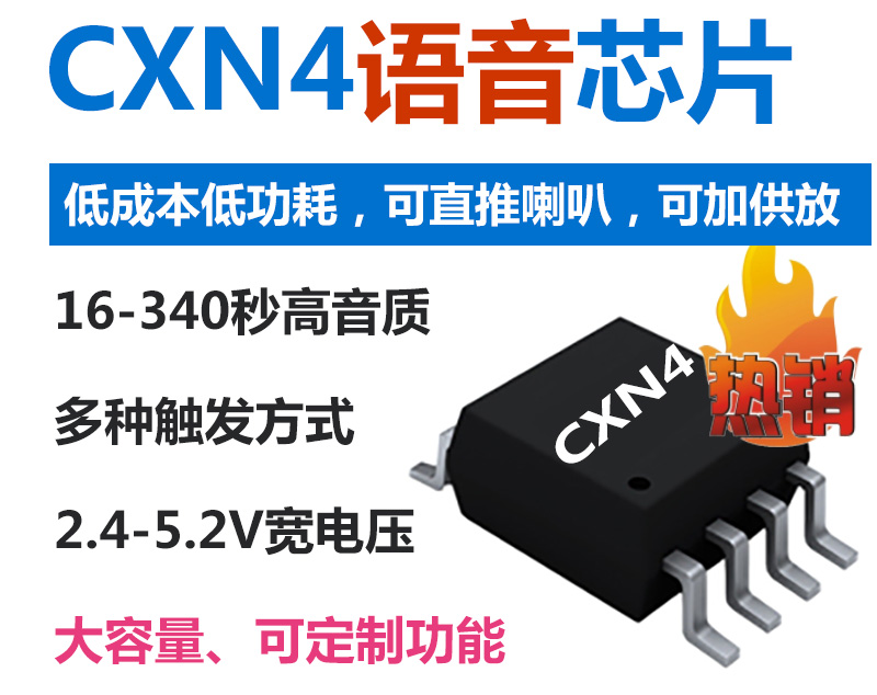 CXN4系列的語音ic芯片怎么樣