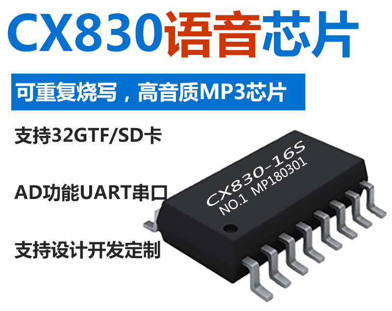 CX830語音芯片怎么樣