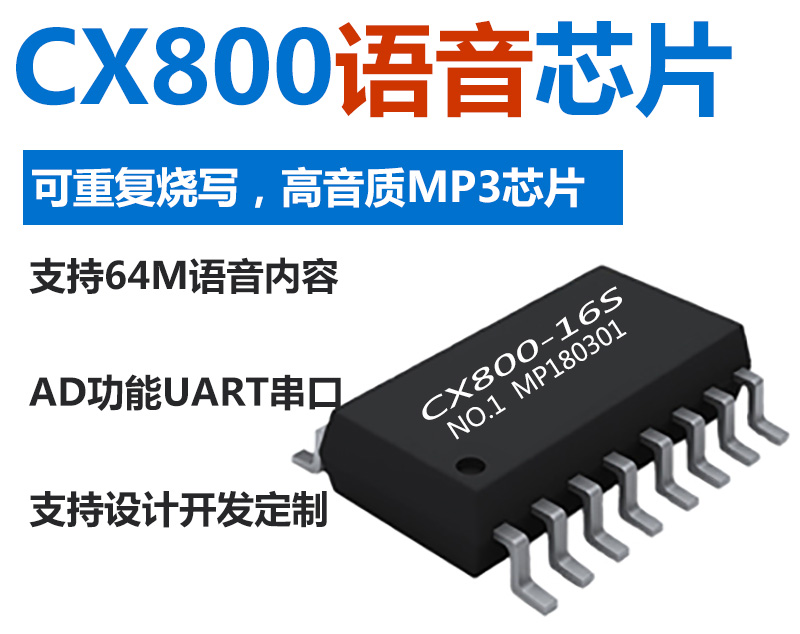 CX800語音芯片怎么樣