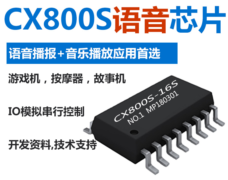 CX800S語音芯片怎么樣